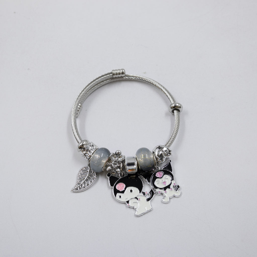 Pulsera tipo Pandora Plateados M3 Oro Laminado