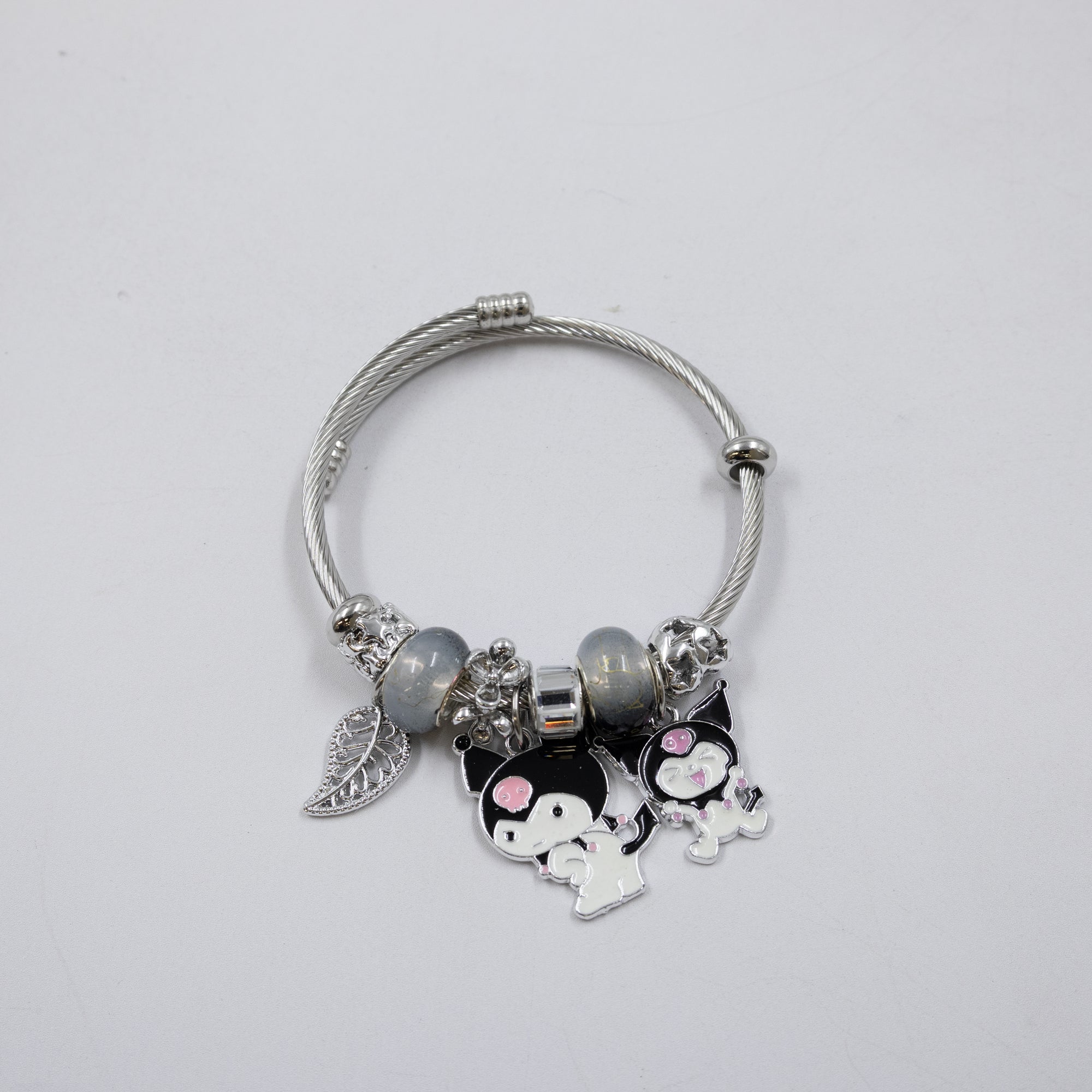 Pulsera tipo Pandora Plateados M3 Oro Laminado