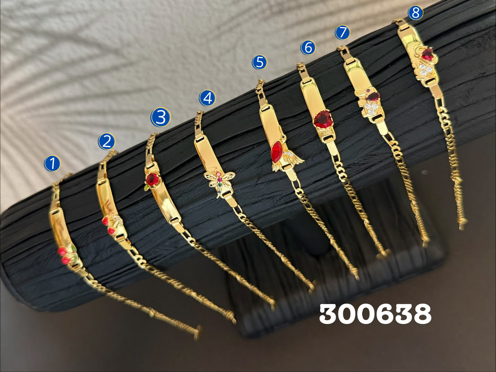 [13/AGOSTO/26] Pulseras Doradas M1 Oro Laminado