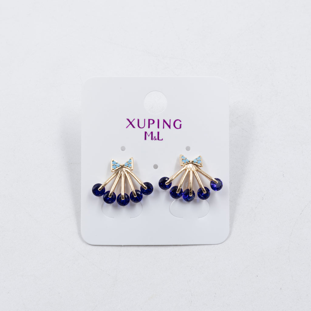 Aretes Xuping Dorados M12 Oro Laminado