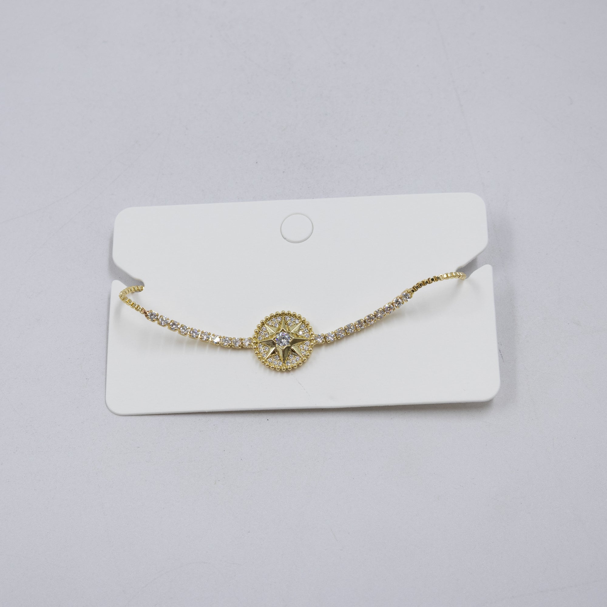 Pulsera Dorada Ansheli M24 Oro Laminado