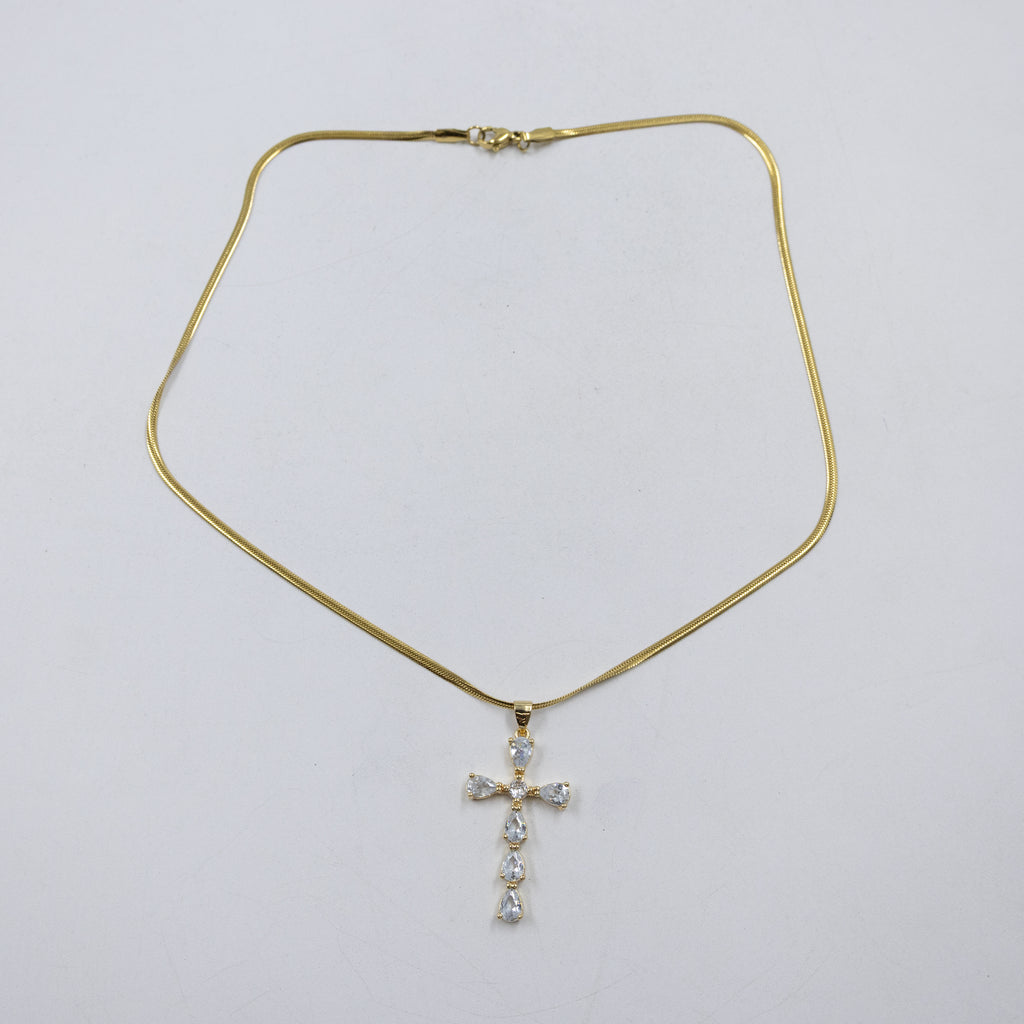 Collar Dorado Religioso M1 Oro Laminado