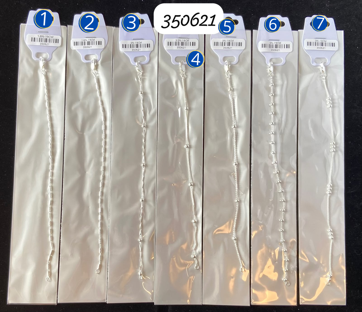[28/OCTUBRE/26] Pulseras Plateadas M14 Oro Laminado