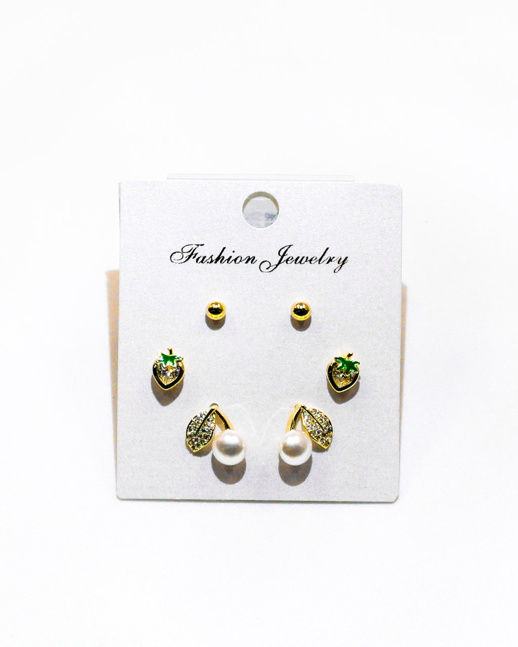 Set Aretes X3 - M7 Oro Laminado