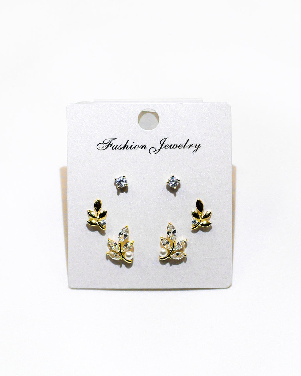 Set Aretes X3 - M21 Oro Laminado