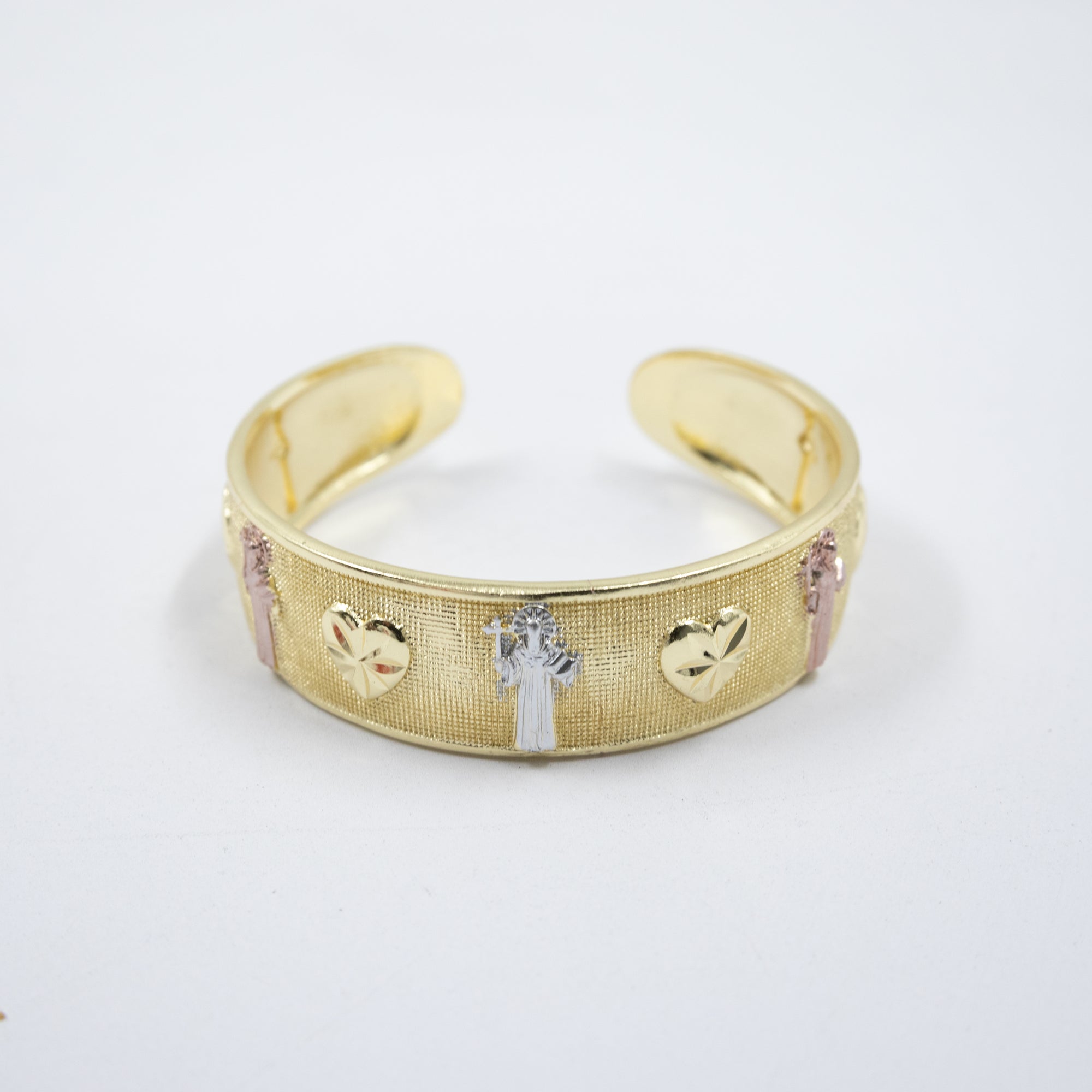Brazalete Dorado y religiosos M2 Oro Laminado