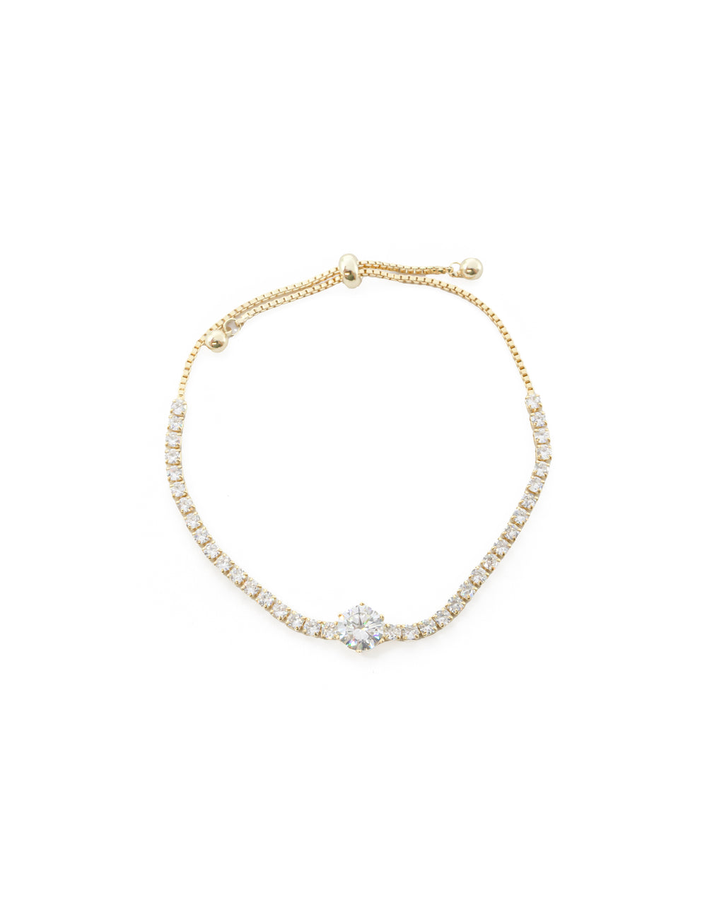 Pulsera Dorada Ansheli M16 - Oro Laminado