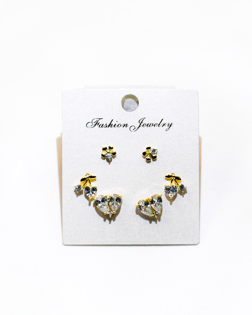 Set Aretes X3 - M9 Oro Laminado