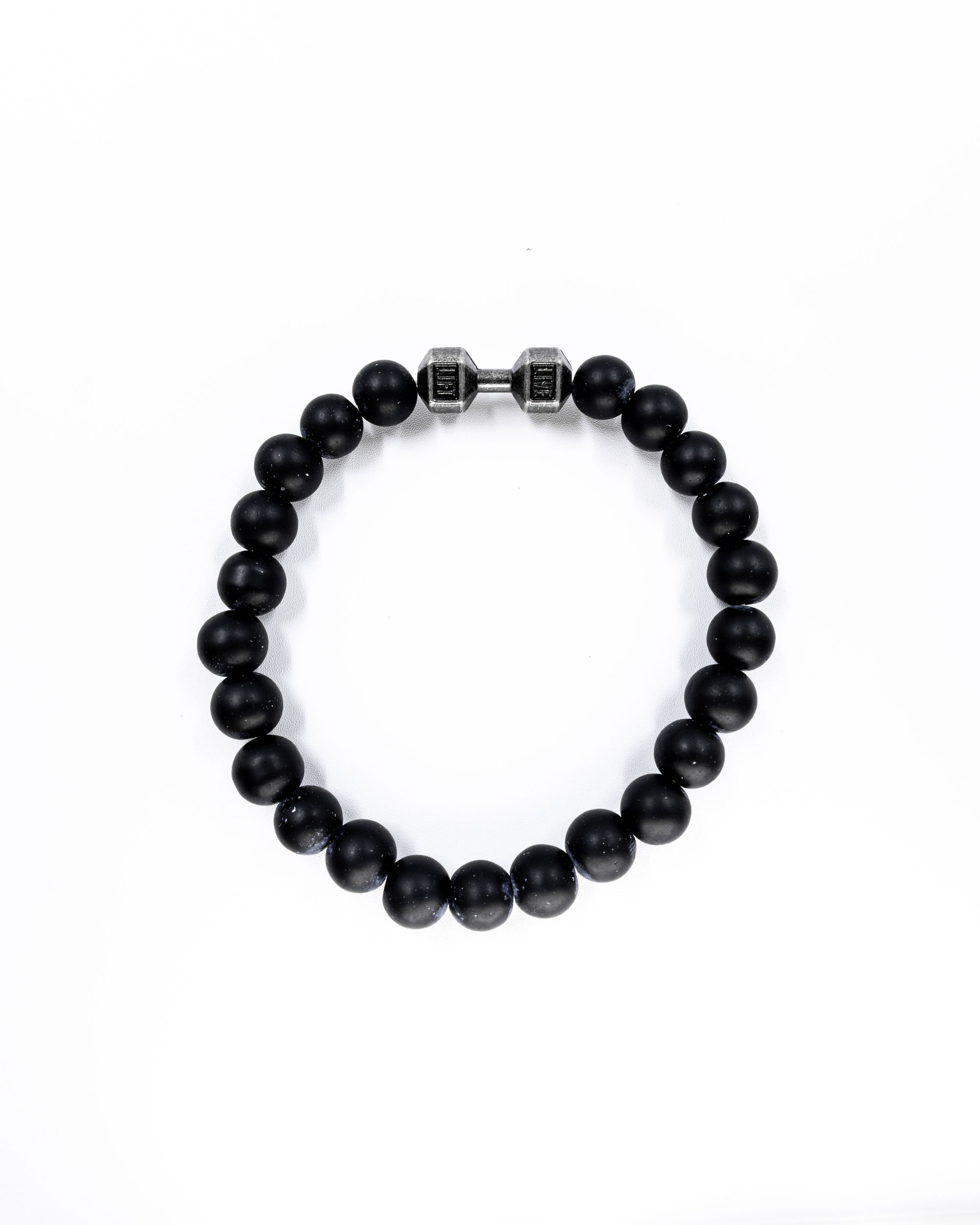 Pulsera de cuentas con Dije M1 Acero Inoxidable