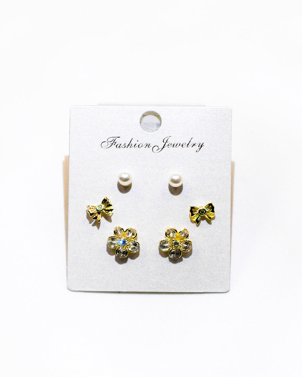 Set Aretes X3 - M8 Oro Laminado