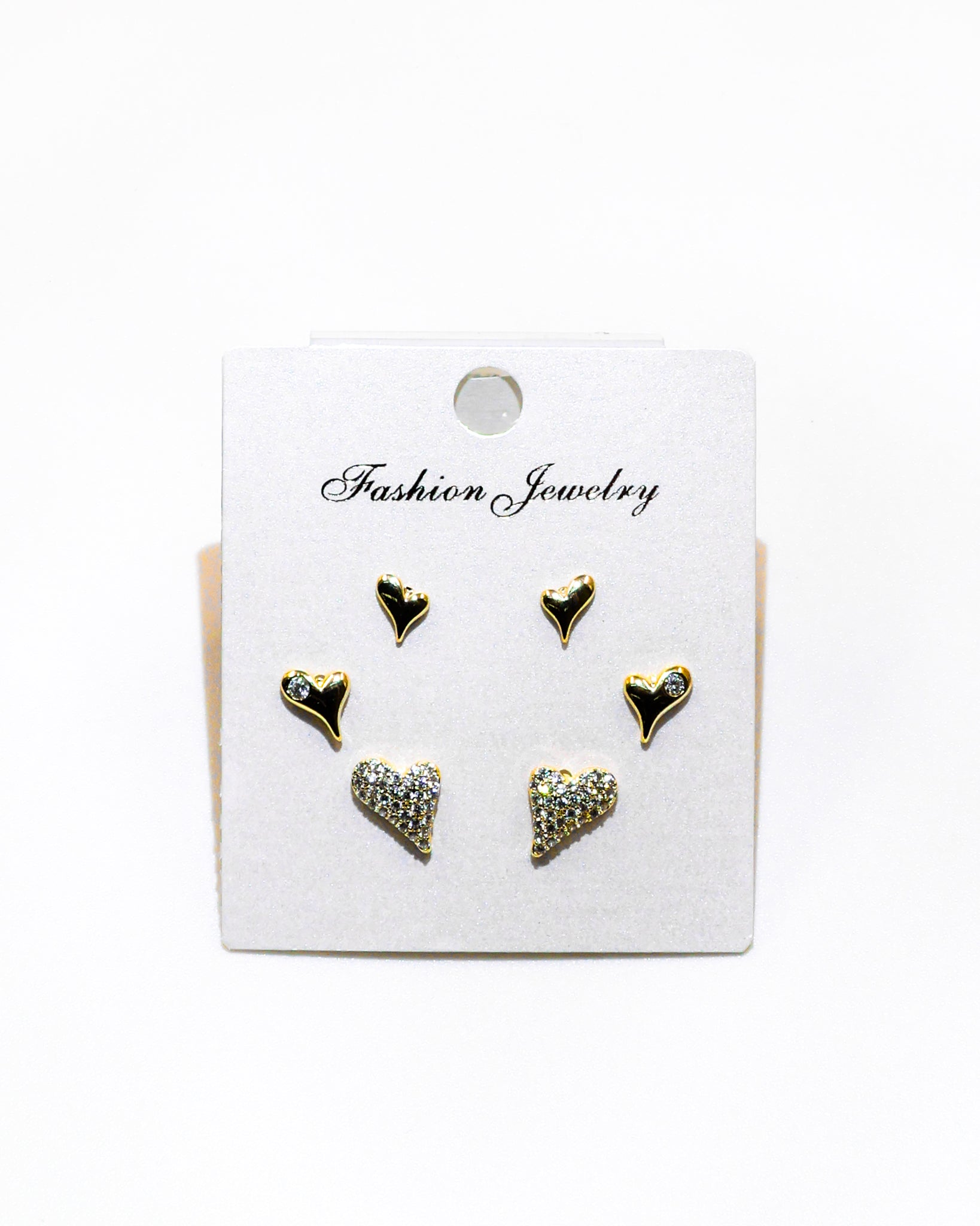 Set Aretes X3 - M5 Oro Laminado