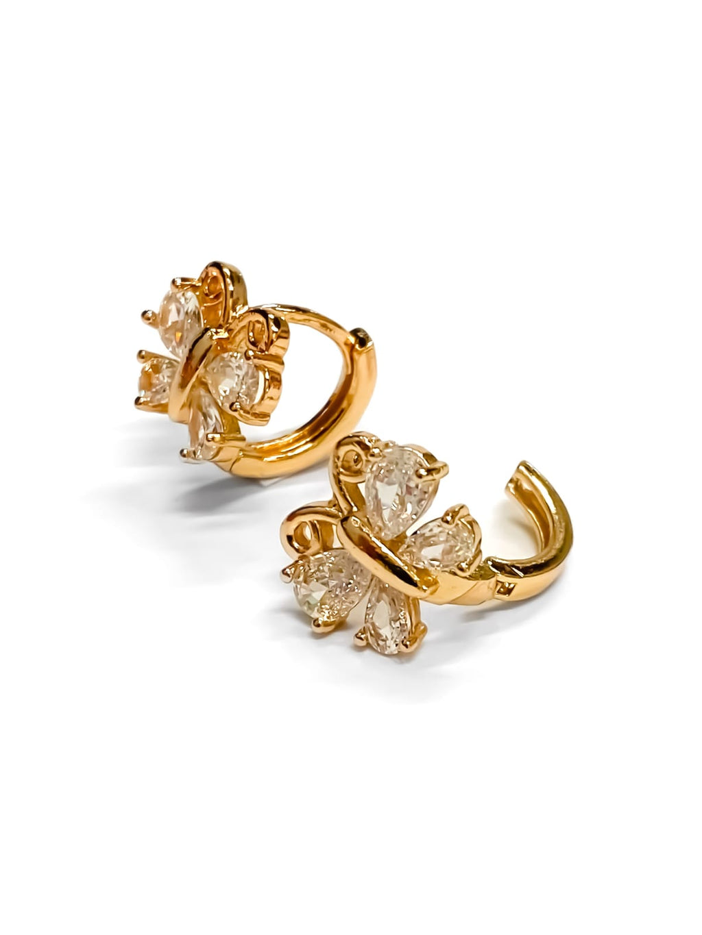 ARETES HUGGIES M8 - ORO LAMINADO