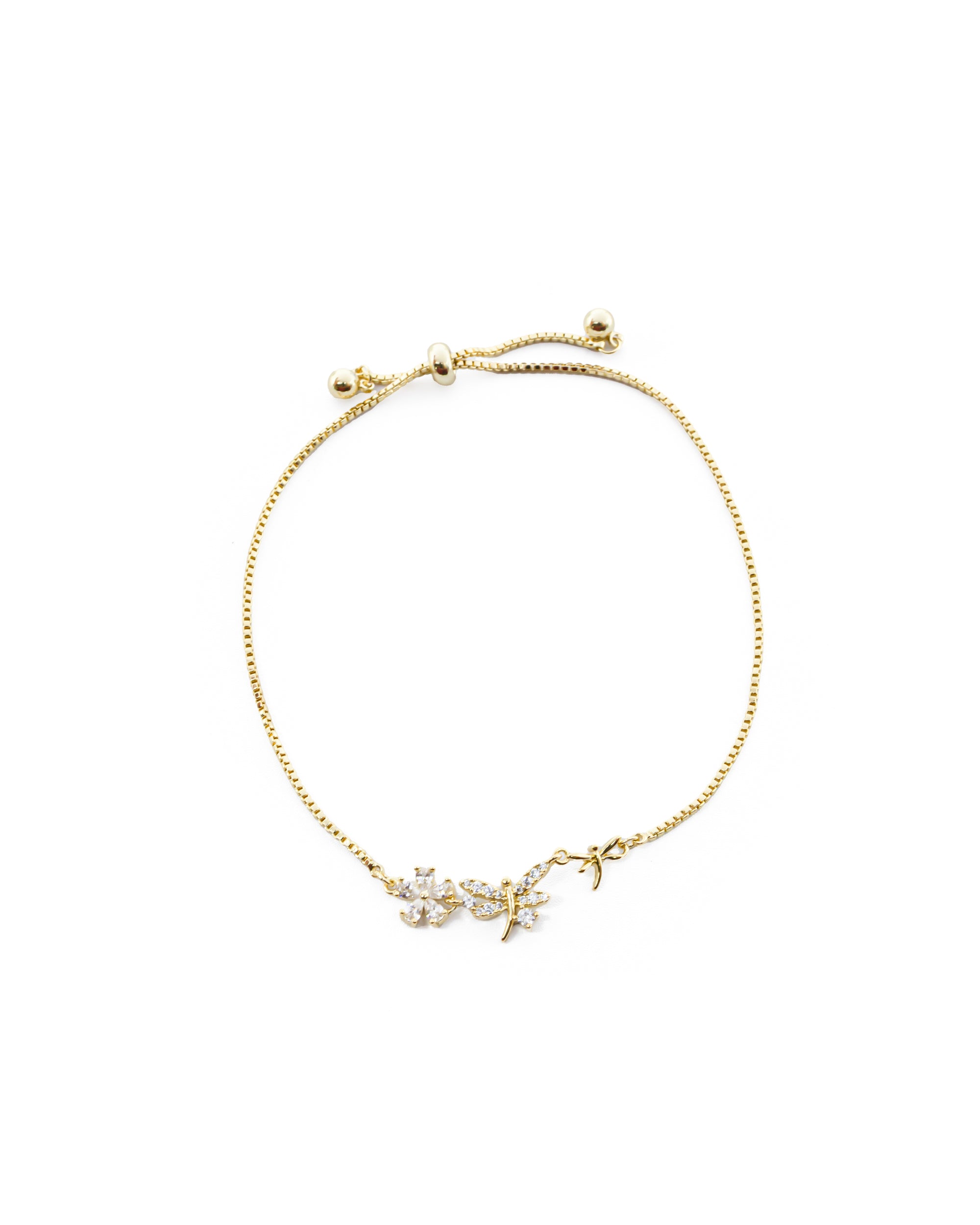 Pulsera Dorada Ansheli M14 - Oro Laminado