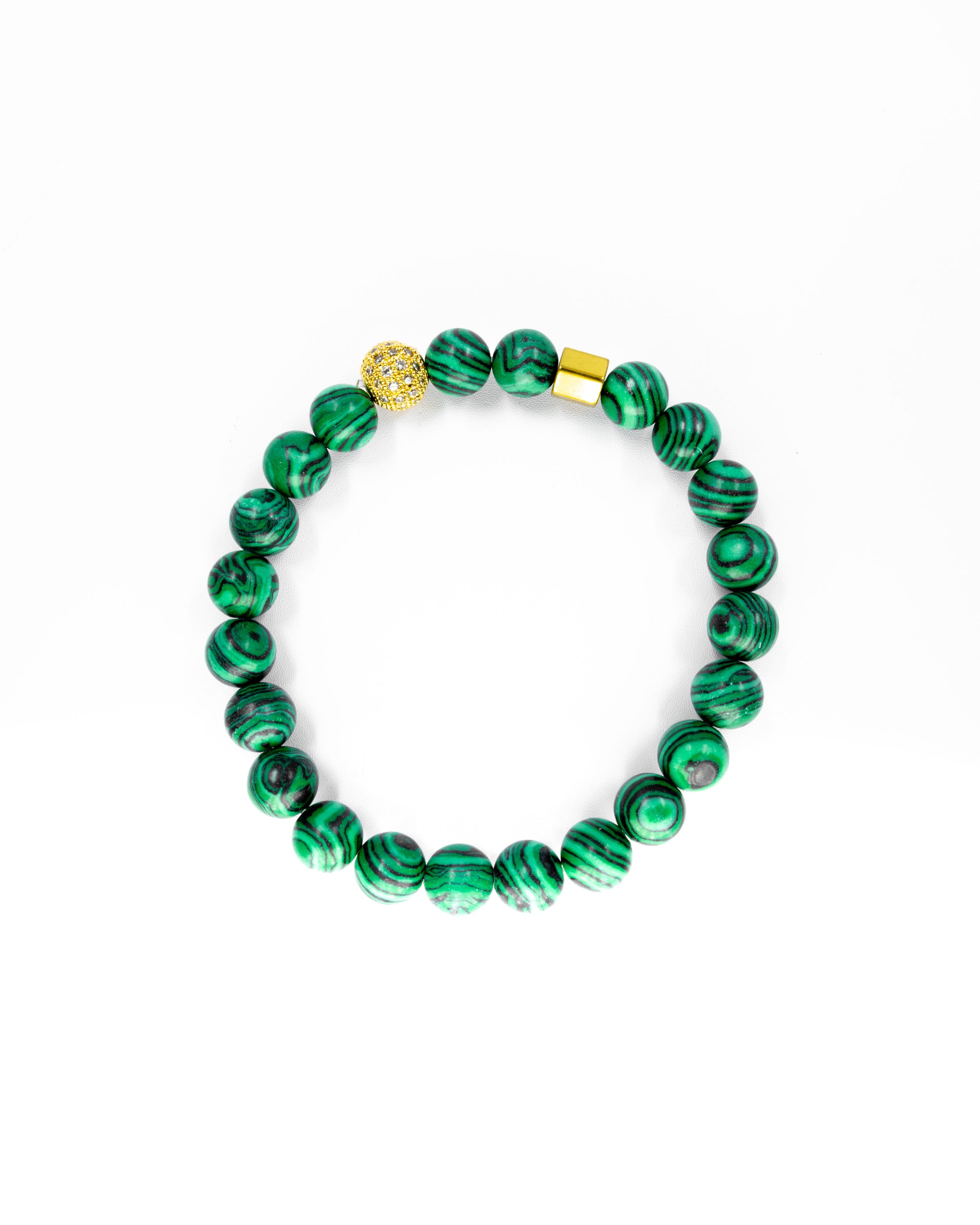 Pulsera de cuentas con Dije M7 Acero Inoxidable