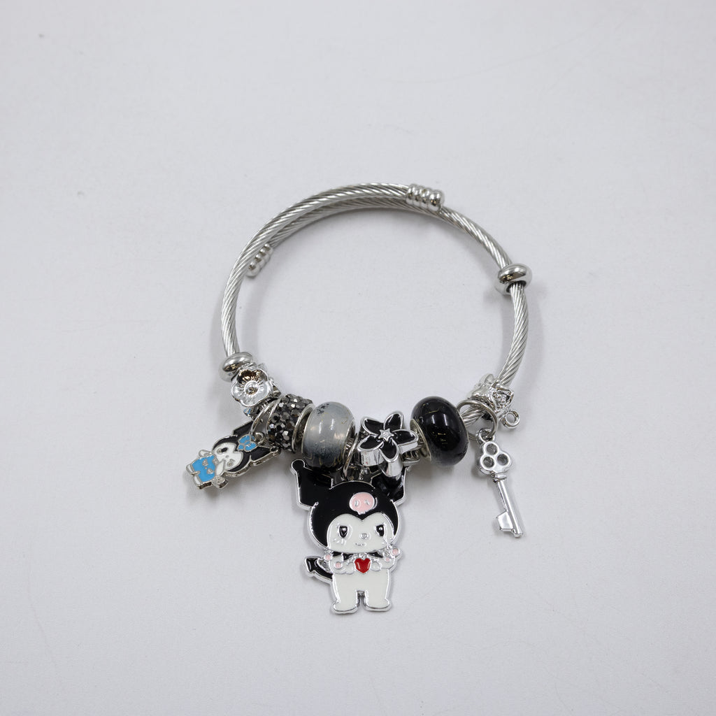 Pulsera tipo Pandora Plateados M2 Oro Laminado