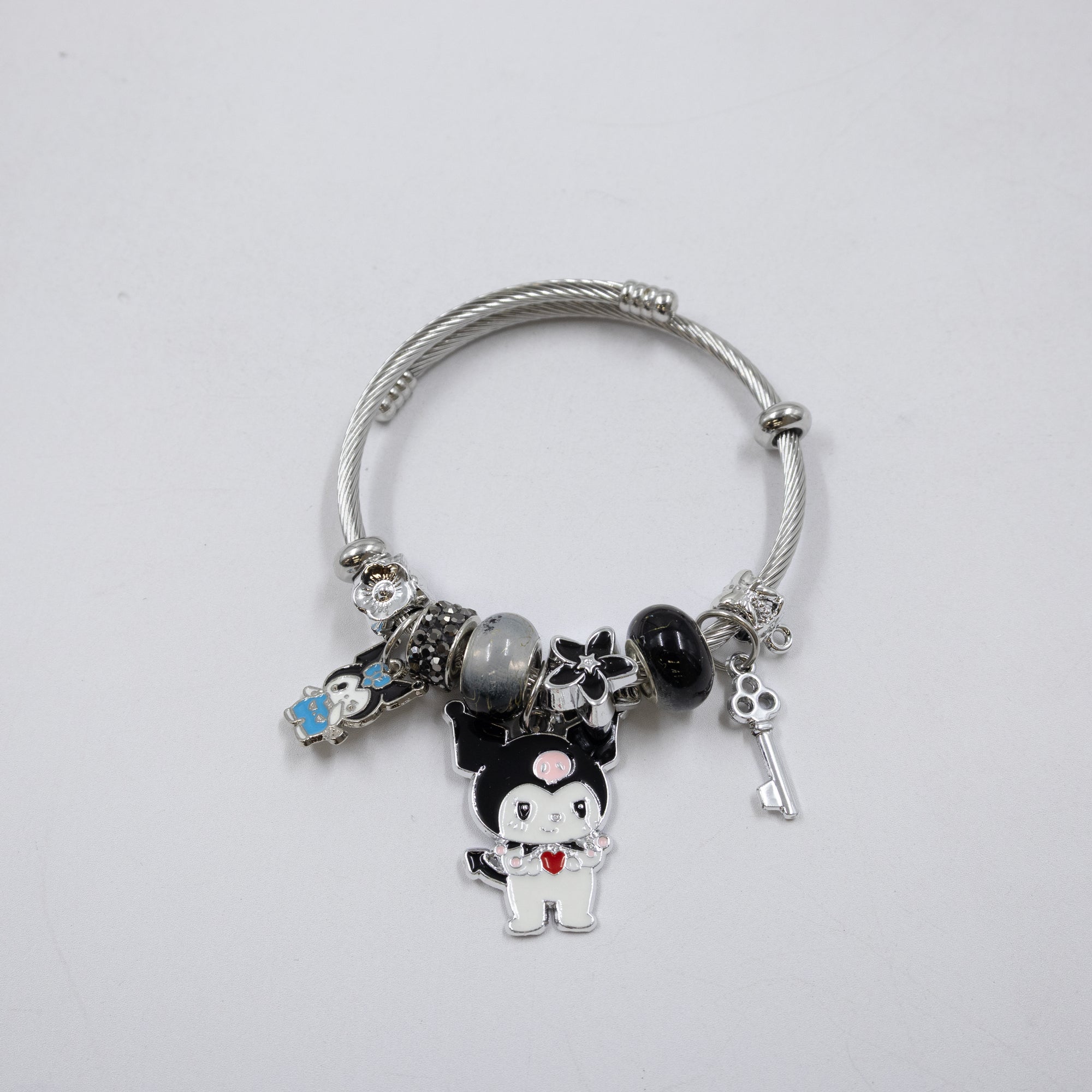 Pulsera tipo Pandora Plateados M2 Oro Laminado