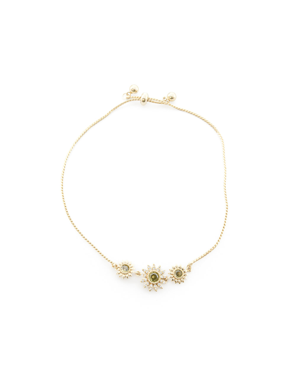 Pulsera Dorada Ansheli M18 - Oro Laminado