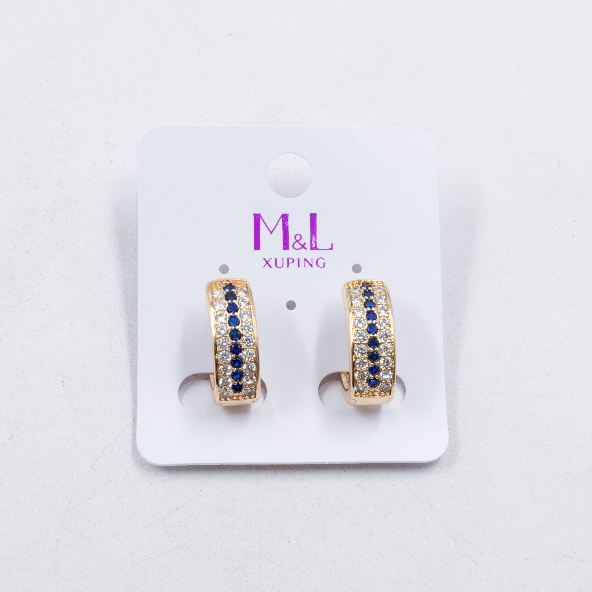 Aretes Xuping Dorados M5 Oro Laminado