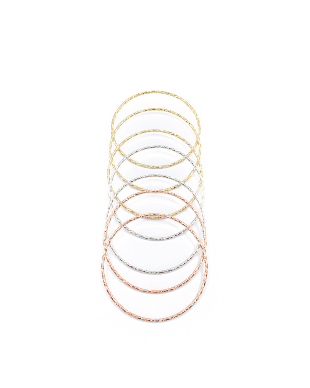 Pulseras de 3 colores M1 Oro Laminado