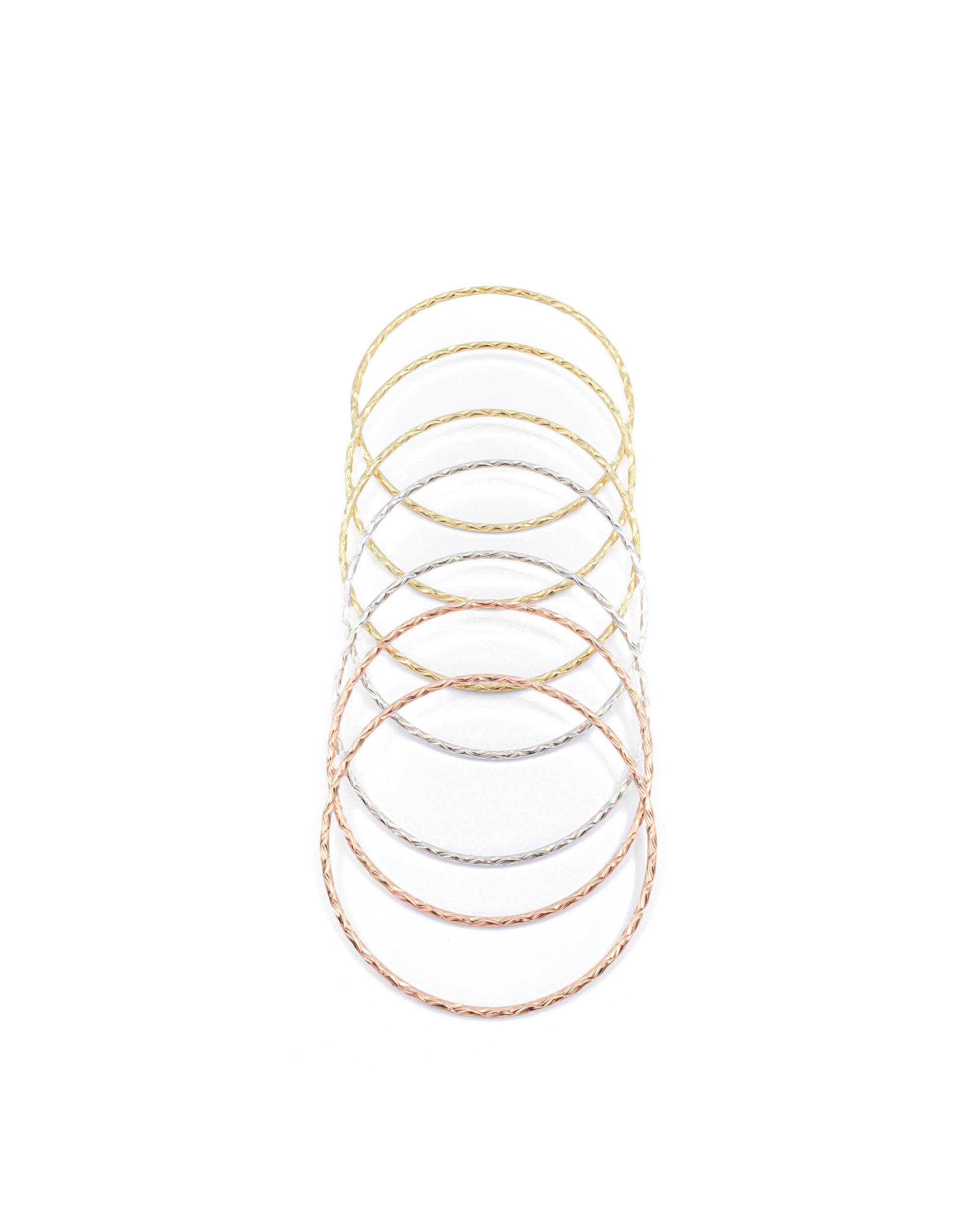 Pulseras de 3 colores M1 Oro Laminado