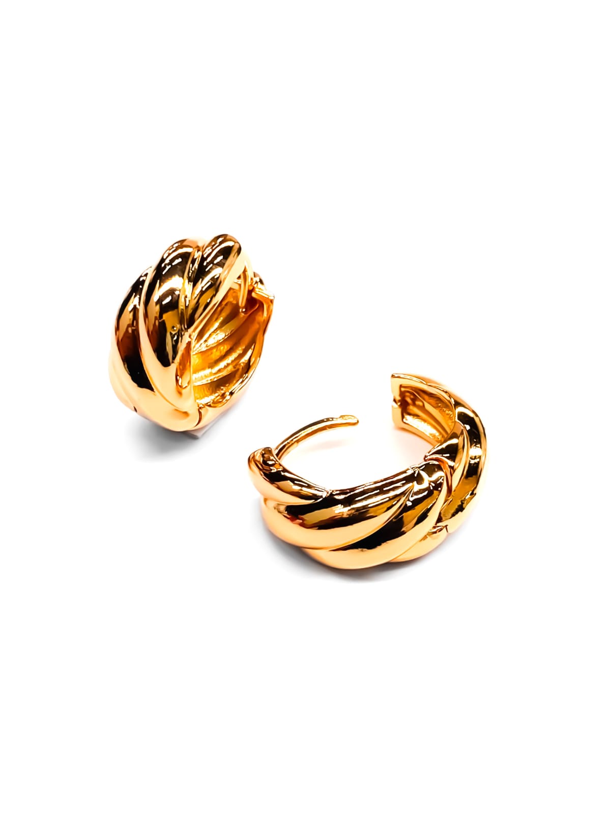 ARETES HUGGIES M21 - ORO LAMINADO