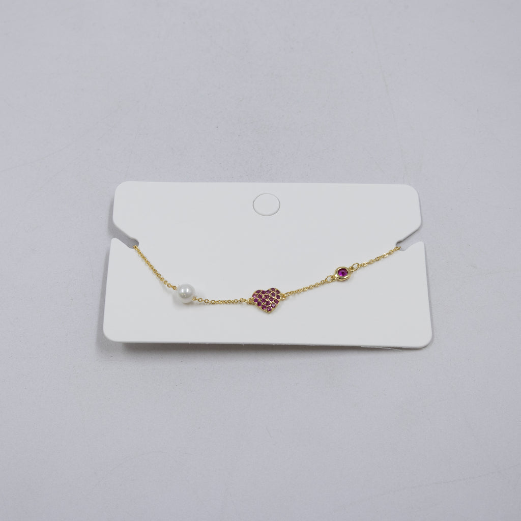 Pulsera Dorada Ansheli M8 Oro Laminado