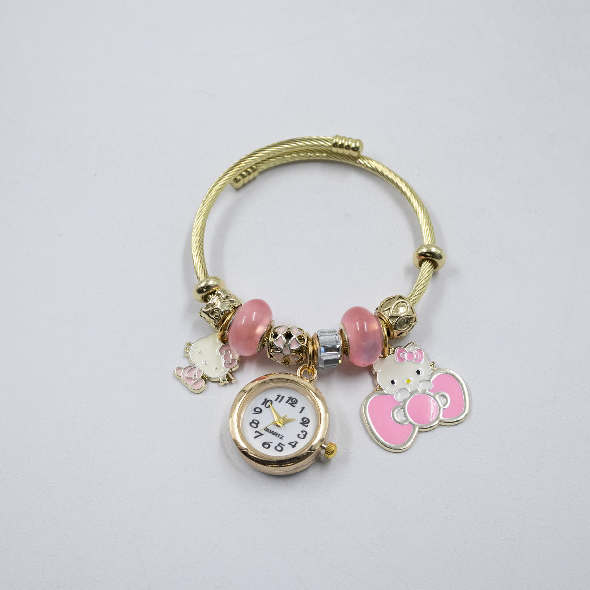 Pulsera tipo Pandora Dorados M20 Oro Laminado