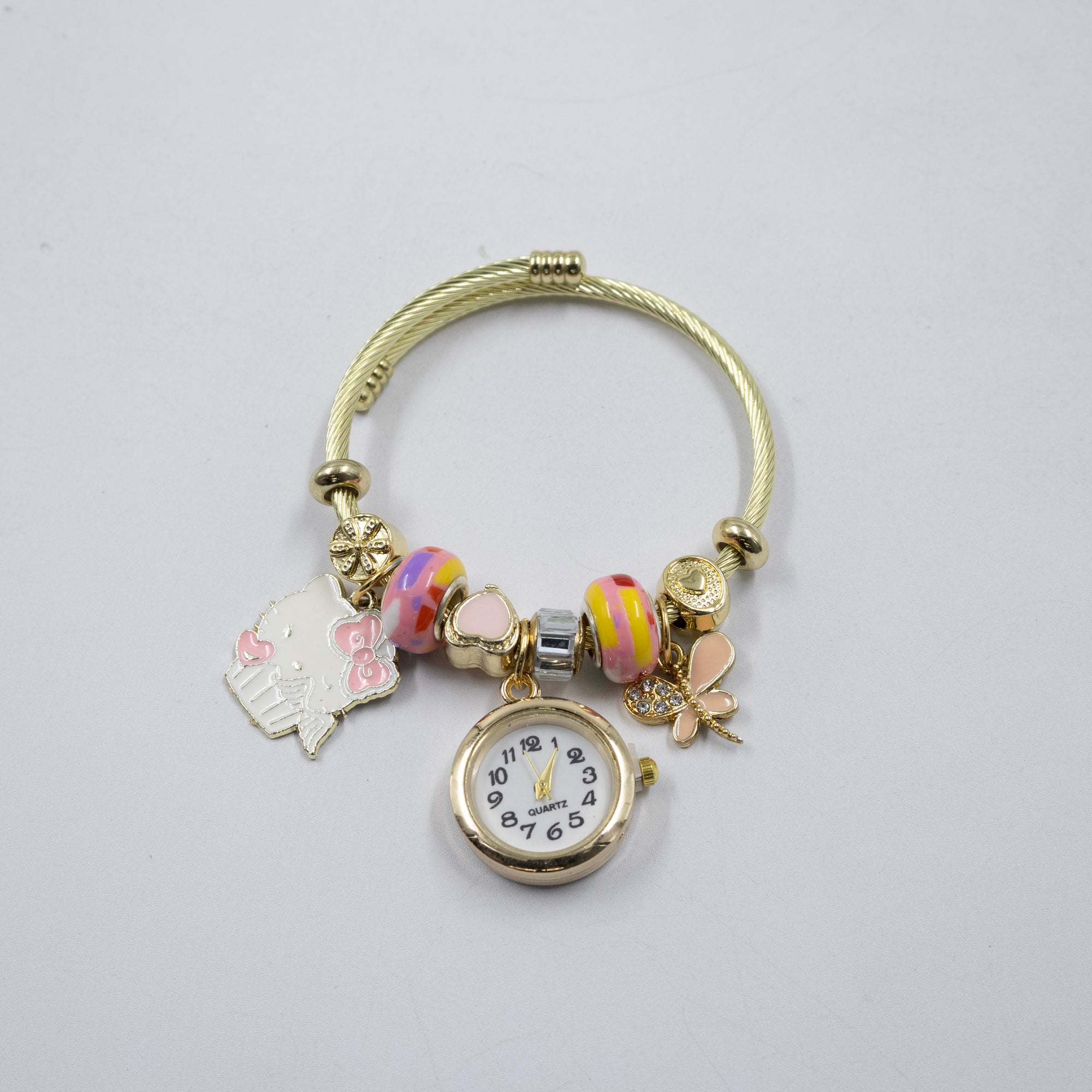 Pulsera tipo Pandora Dorados M13 Oro Laminado
