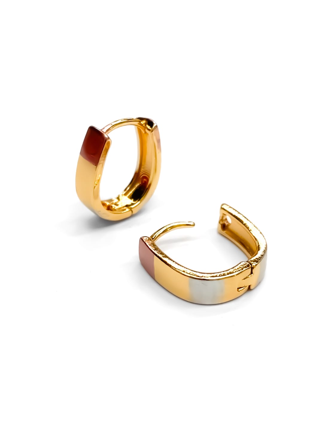 ARETES HUGGIES M19 - ORO LAMINADO
