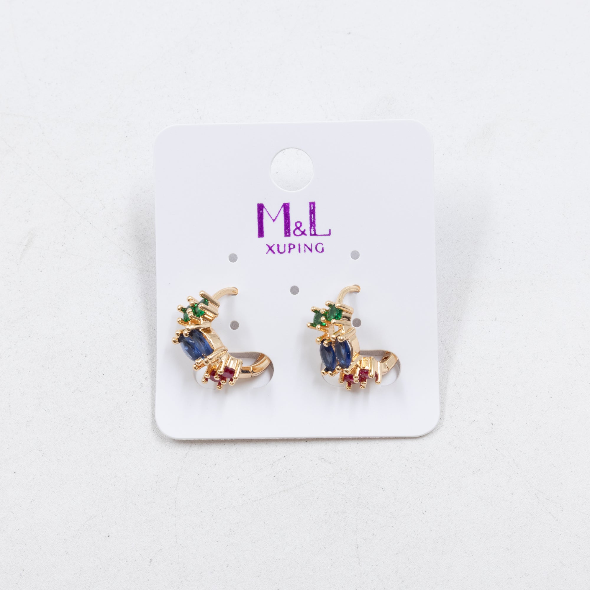 Aretes Xuping Dorados M2 Oro Laminado