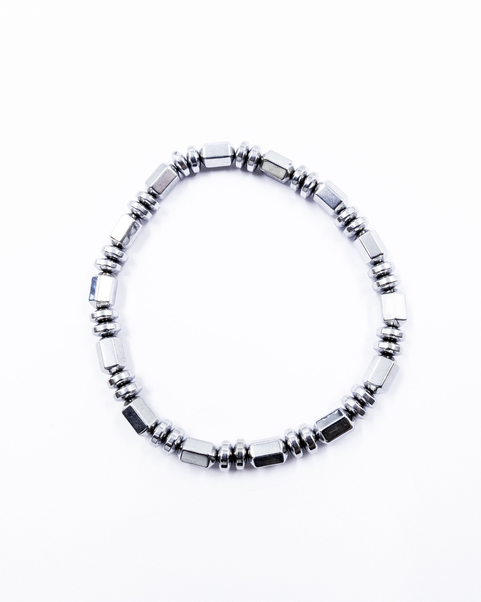 Pulseras brillantes con cuentas - M2 Oro Laminado