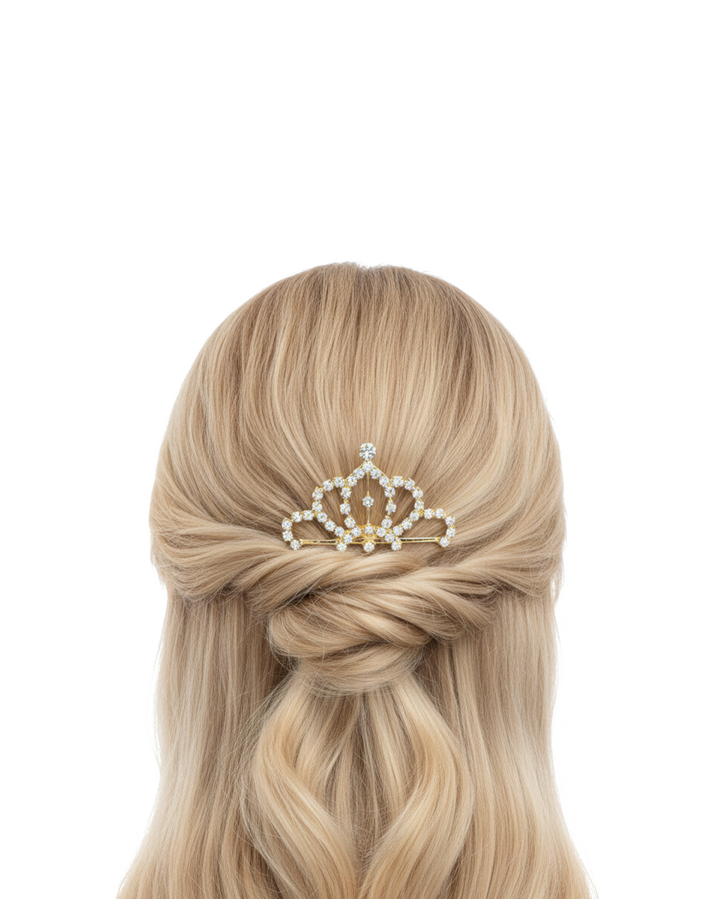 Tiara Dorada M25 Oro Laminado