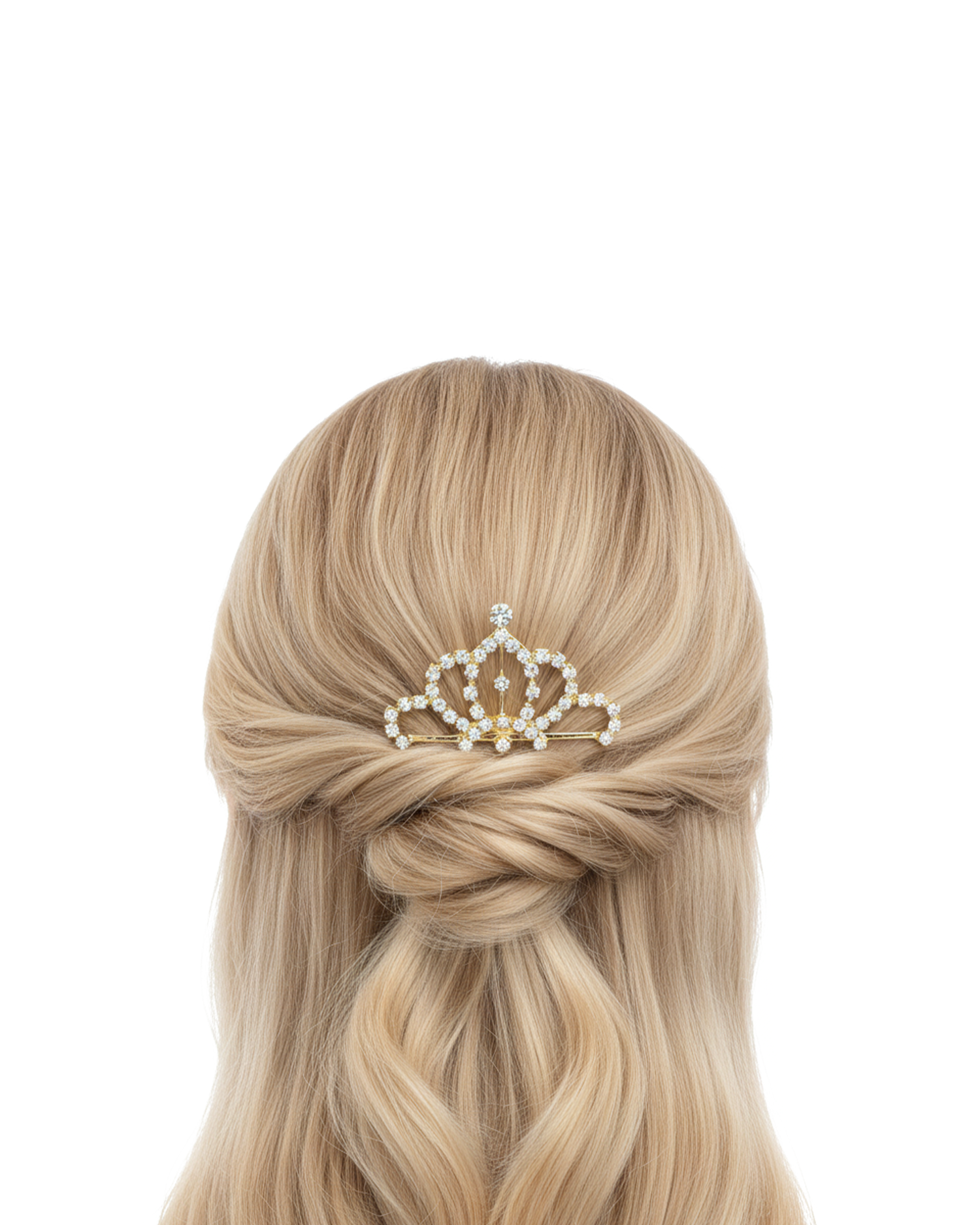 Tiara Dorada M25 Oro Laminado