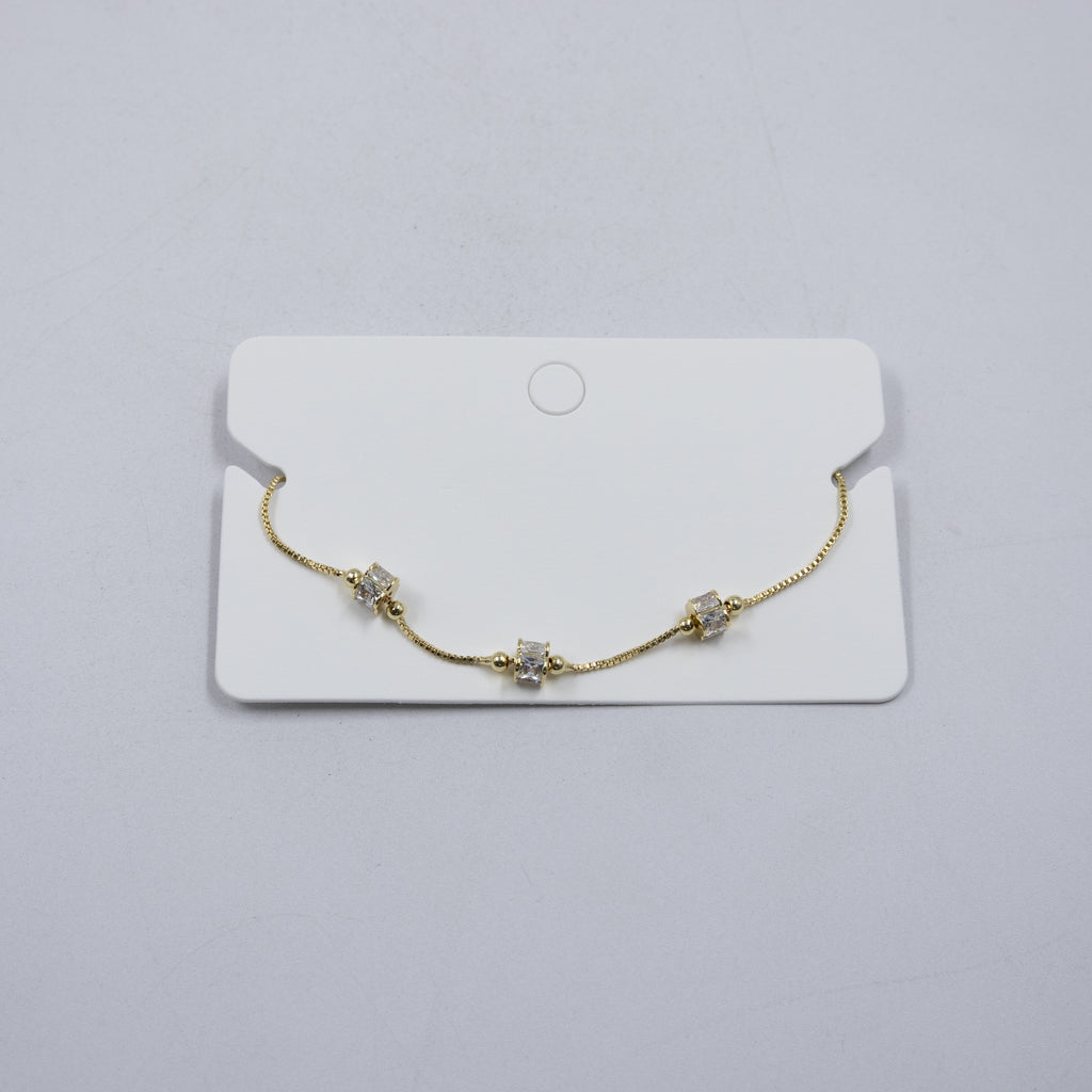 Pulsera Dorada Ansheli M16 Oro Laminado