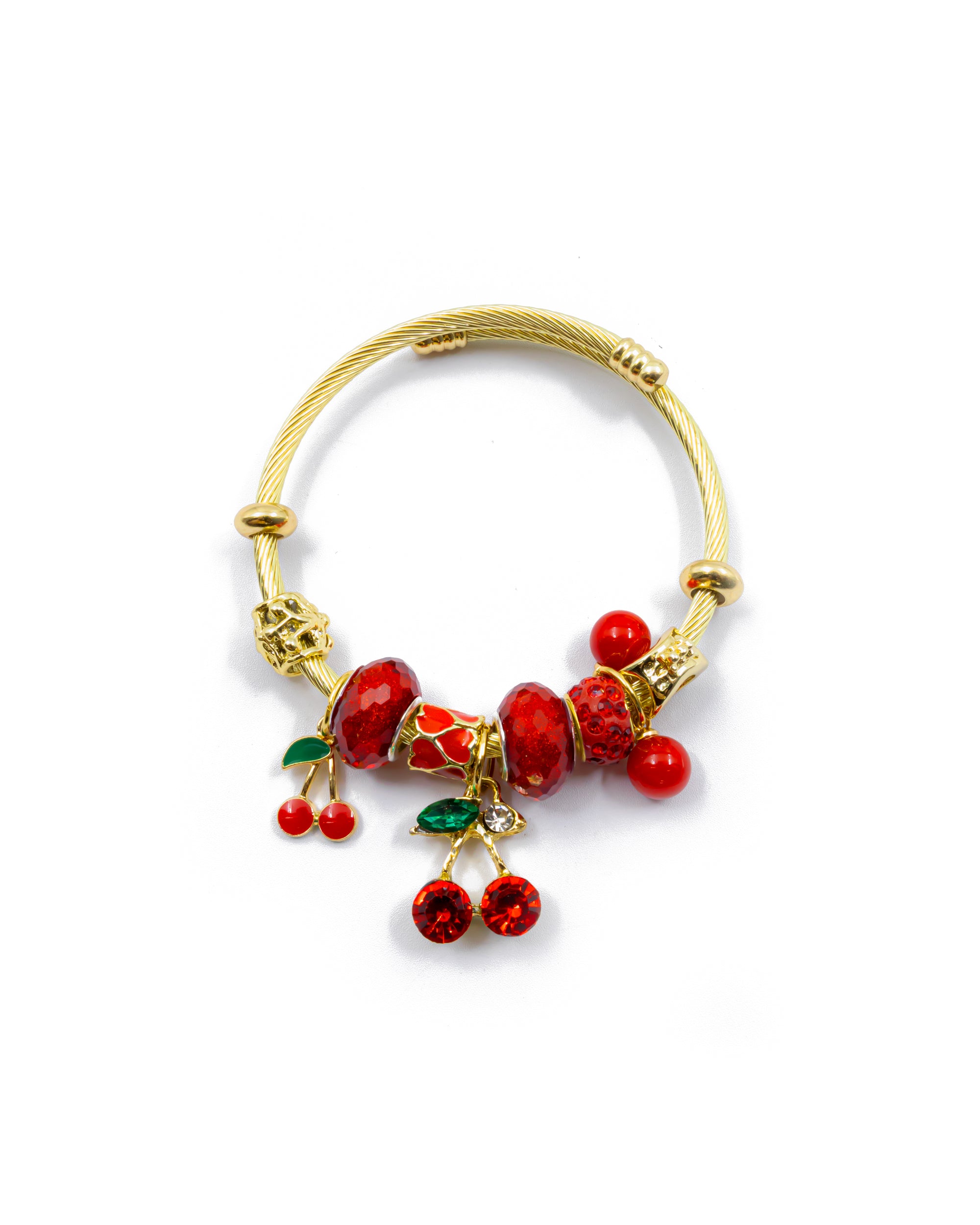 PULSERA DE CORAZON M1 ORO LAMINADO