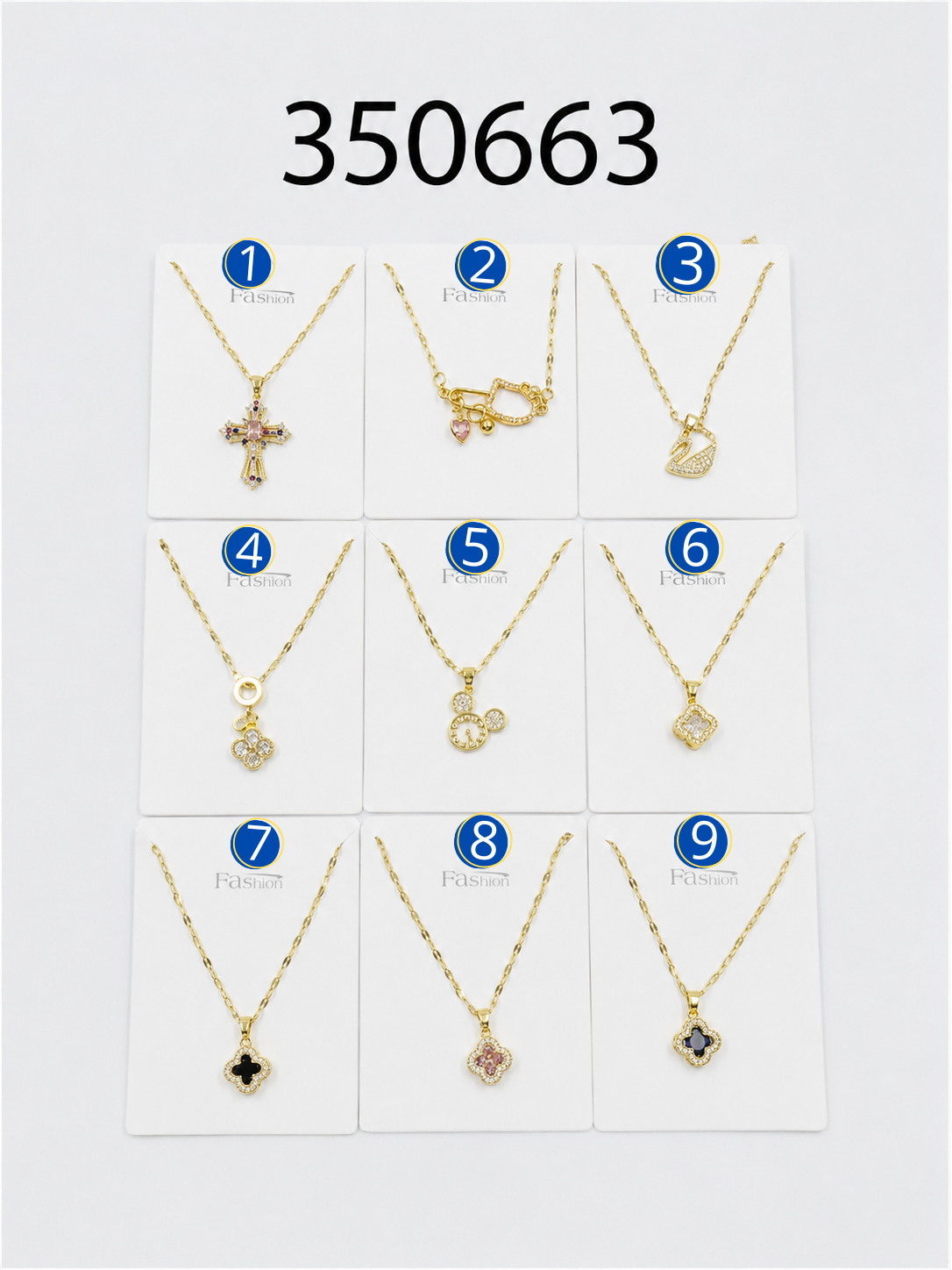 [05/AGOSTO/26] Collares dorados con dije M2 Oro Laminado