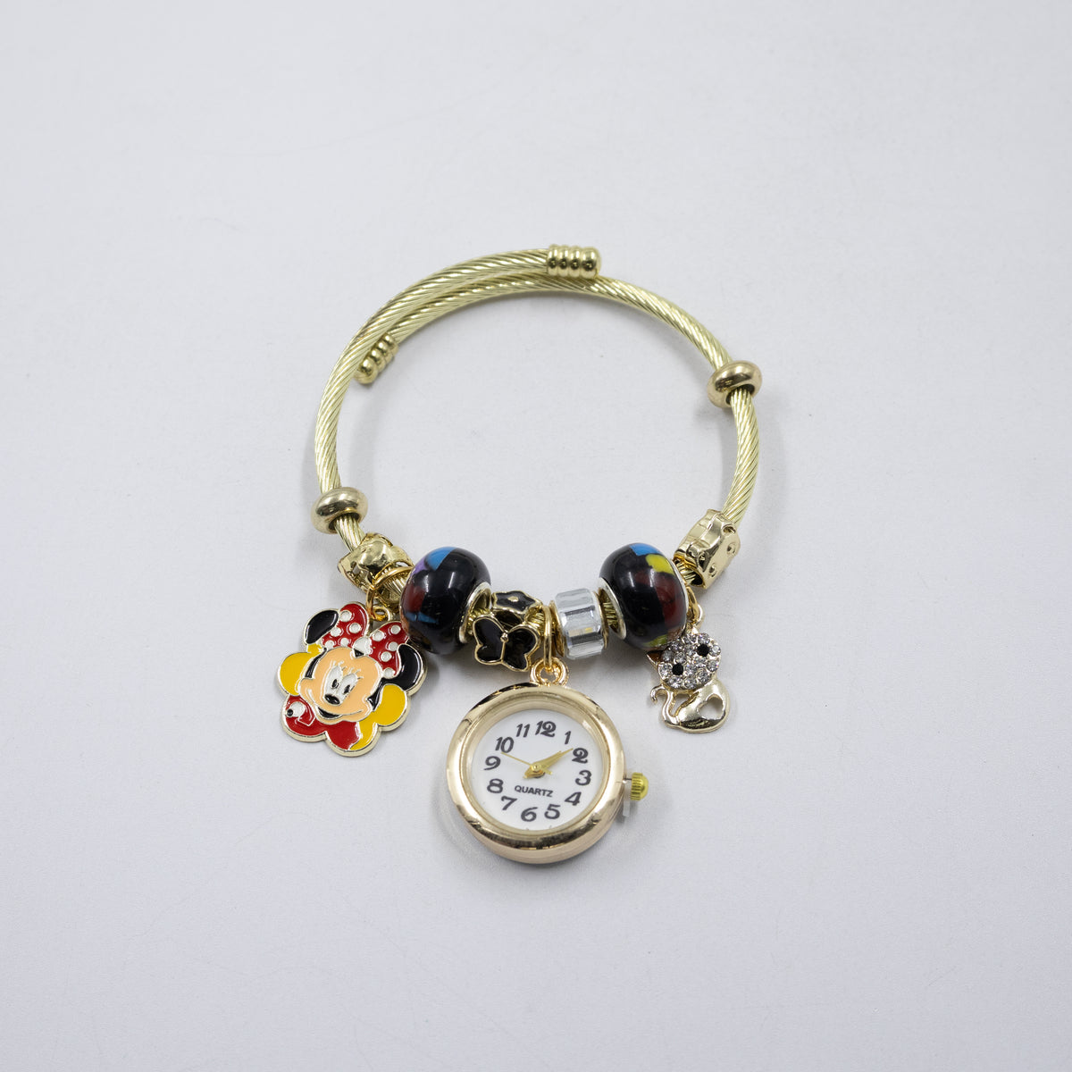 Pulsera tipo Pandora Dorados M19 Oro Laminado