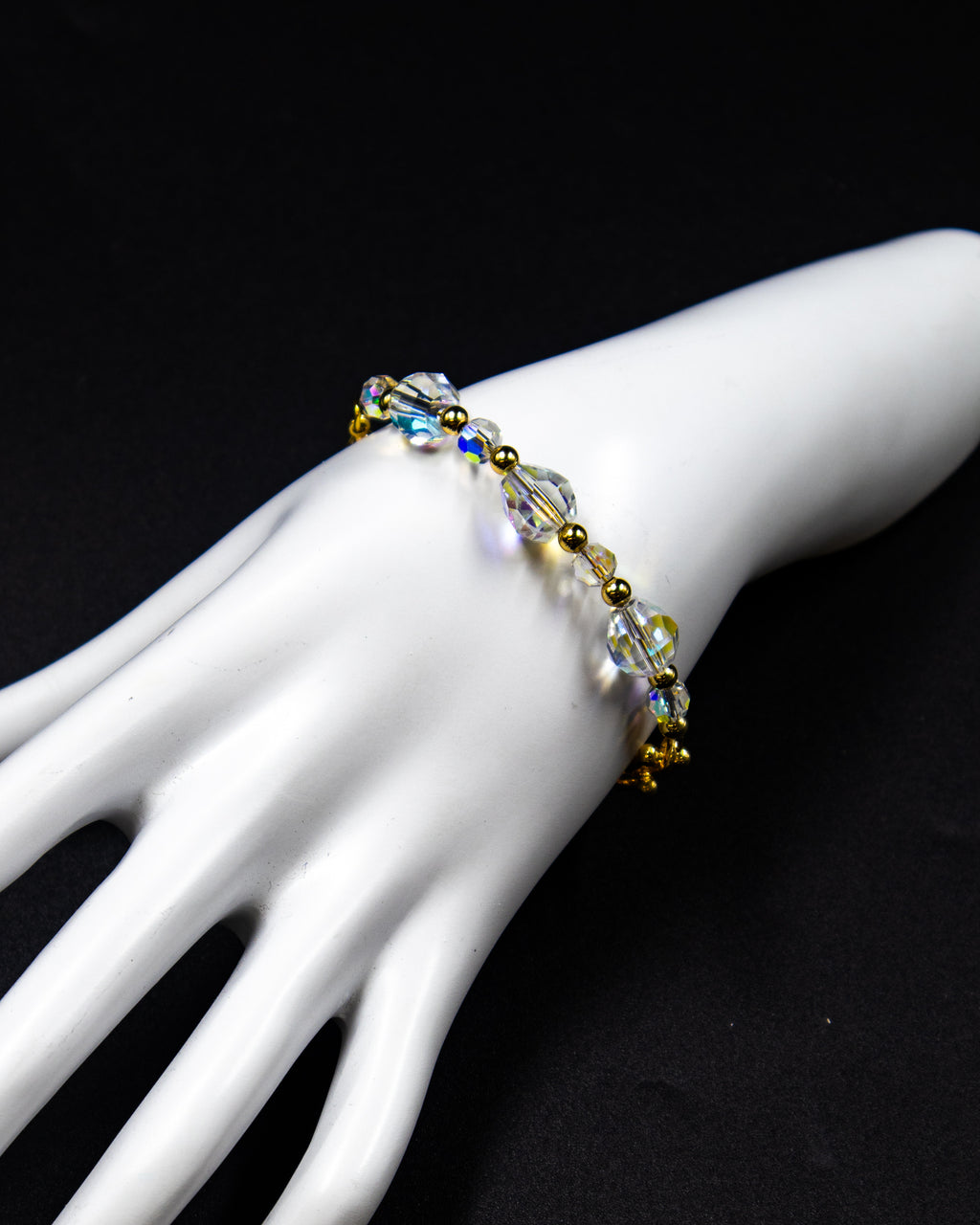 Pulsera con dijes tornasol - M1 Oro Laminado