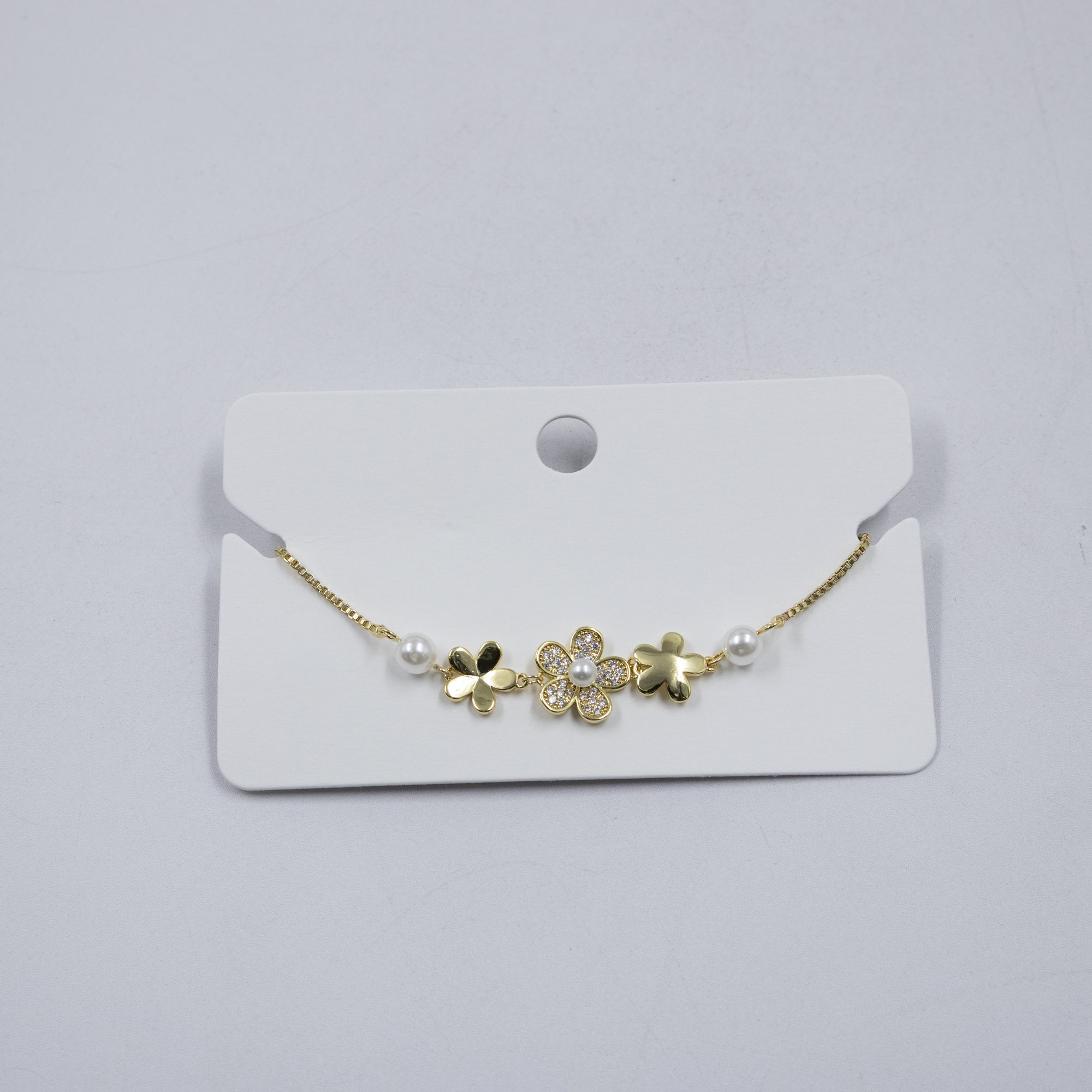 Pulsera Dorada Ansheli M20 Oro Laminado