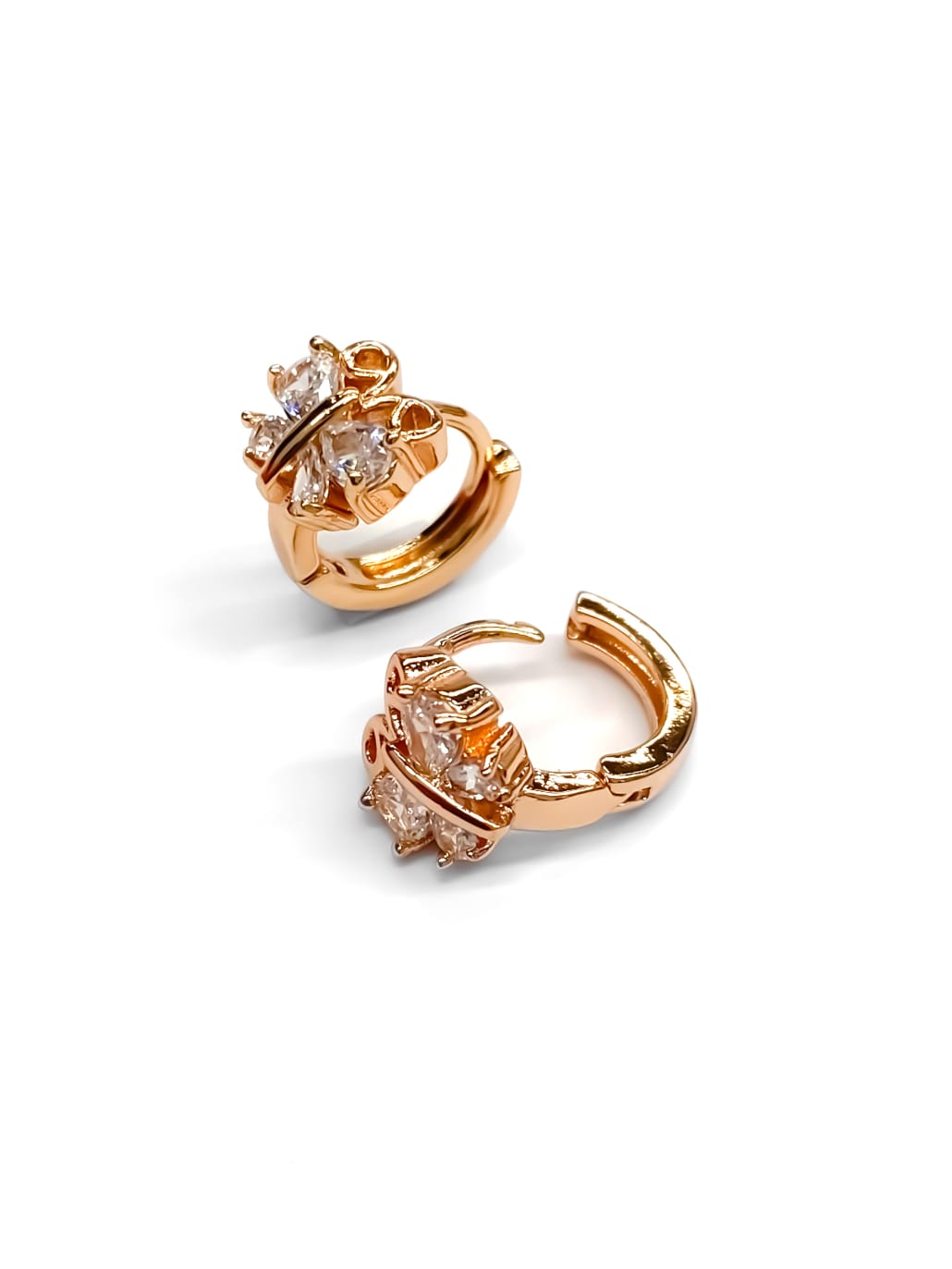 ARETES HUGGIES M9 - ORO LAMINADO