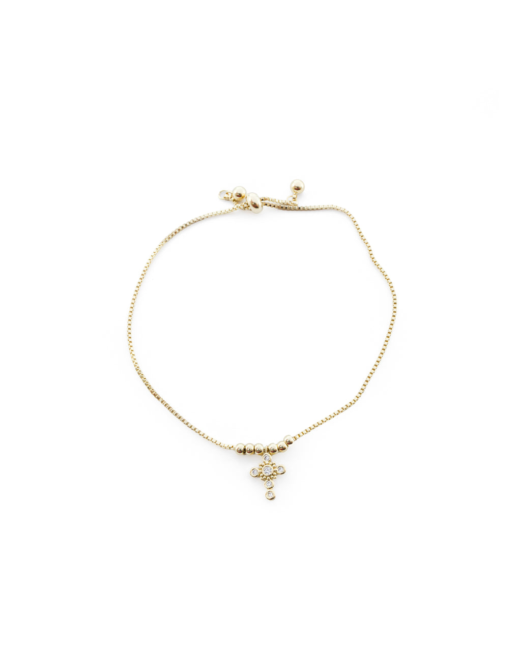 Pulsera Dorada Ansheli M7 - Oro Laminado