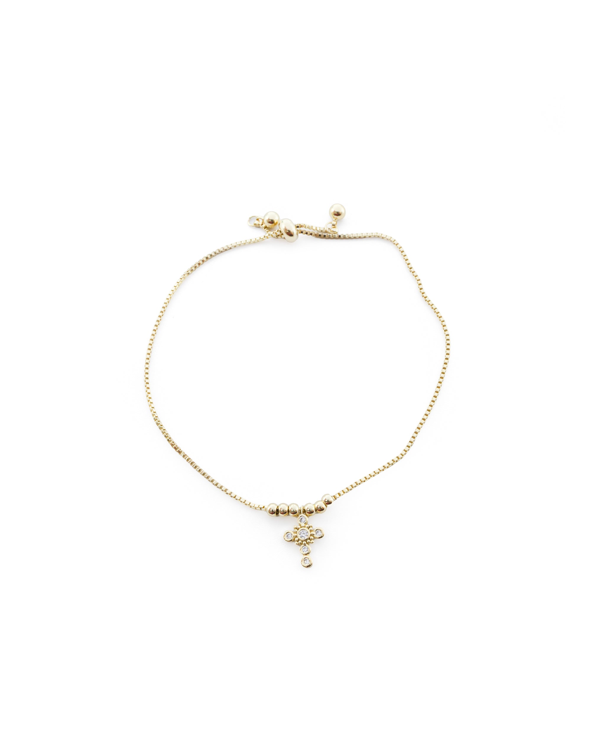 Pulsera Dorada Ansheli M7 - Oro Laminado