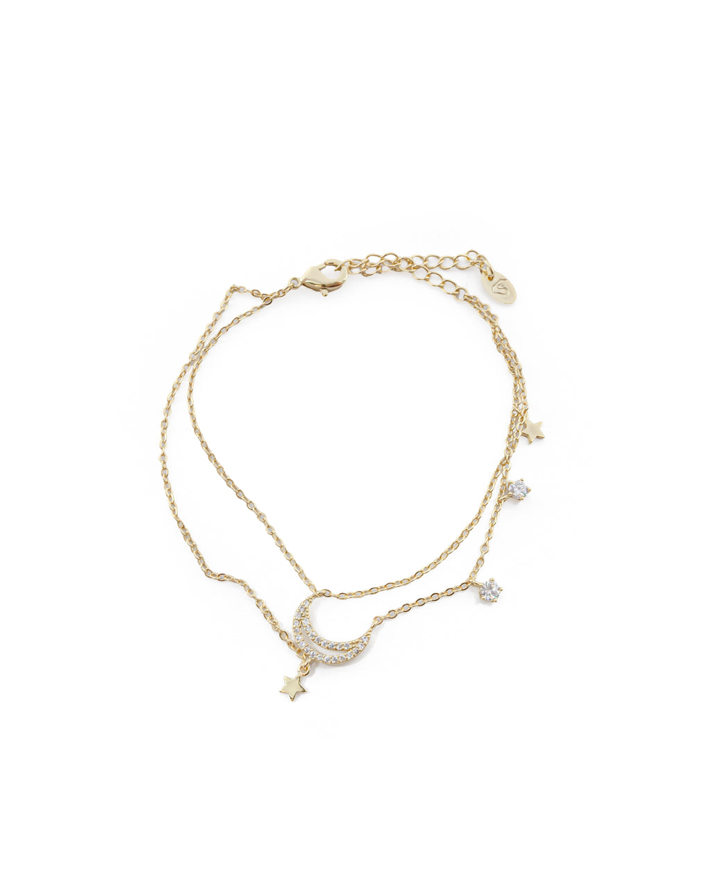 Pulsera Dorada Ansheli M4 - Oro Laminado