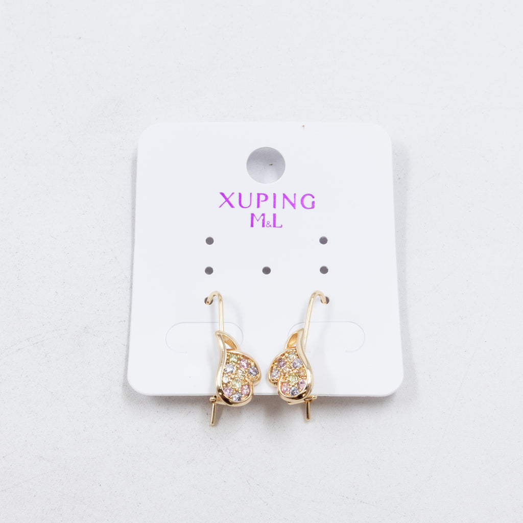 Aretes Xuping Dorados M1 Oro Laminado