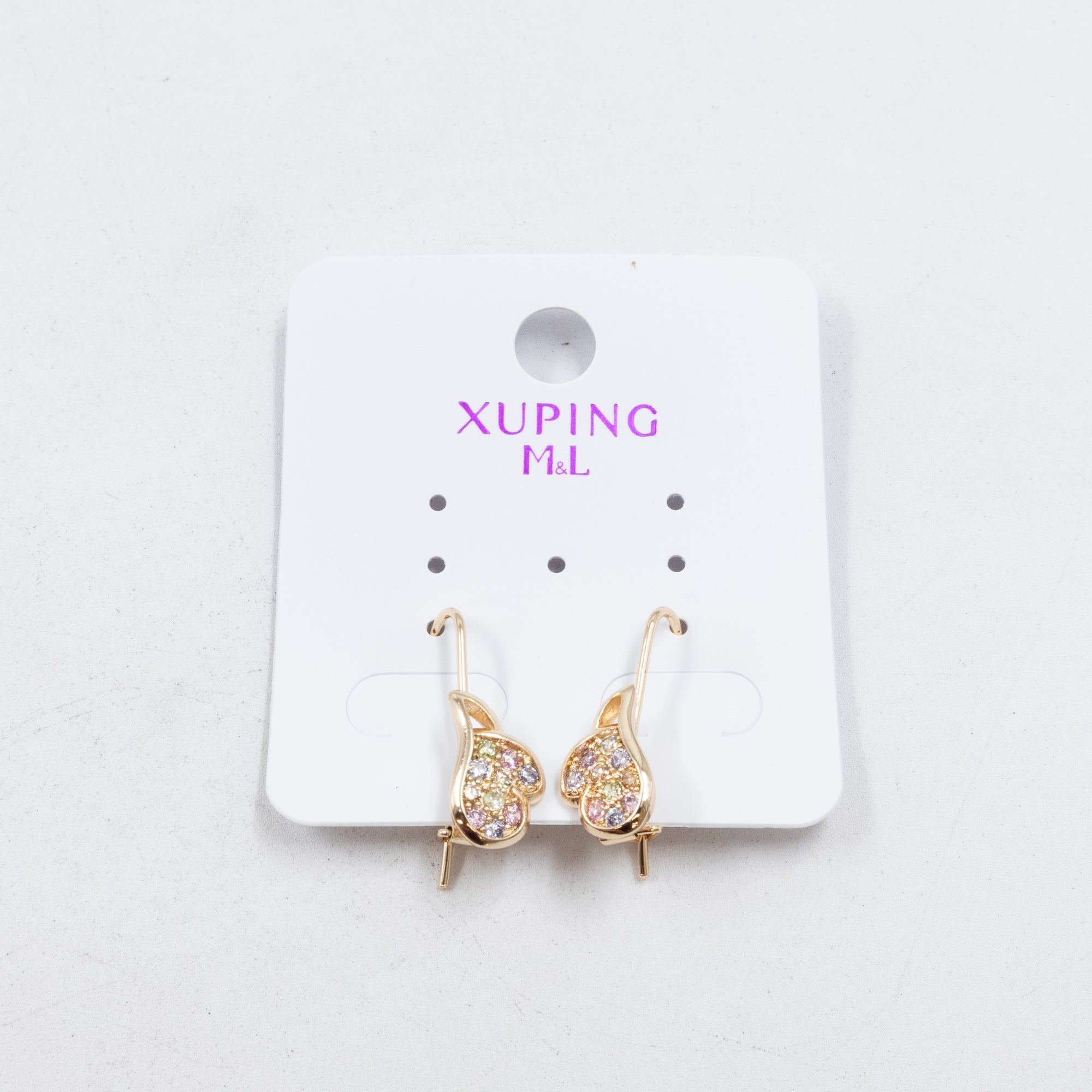 Aretes Xuping Dorados M1 Oro Laminado