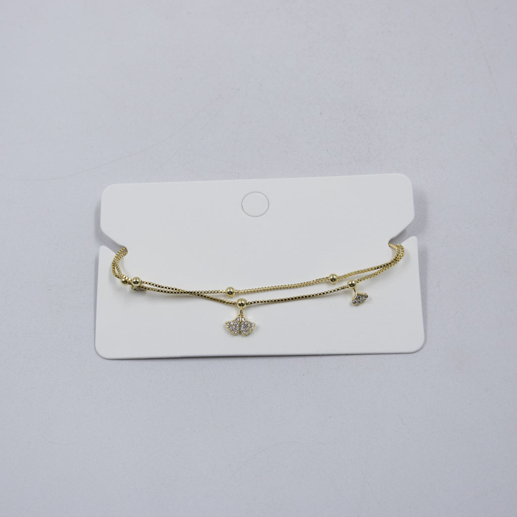 Pulsera Dorada Ansheli M19 Oro Laminado