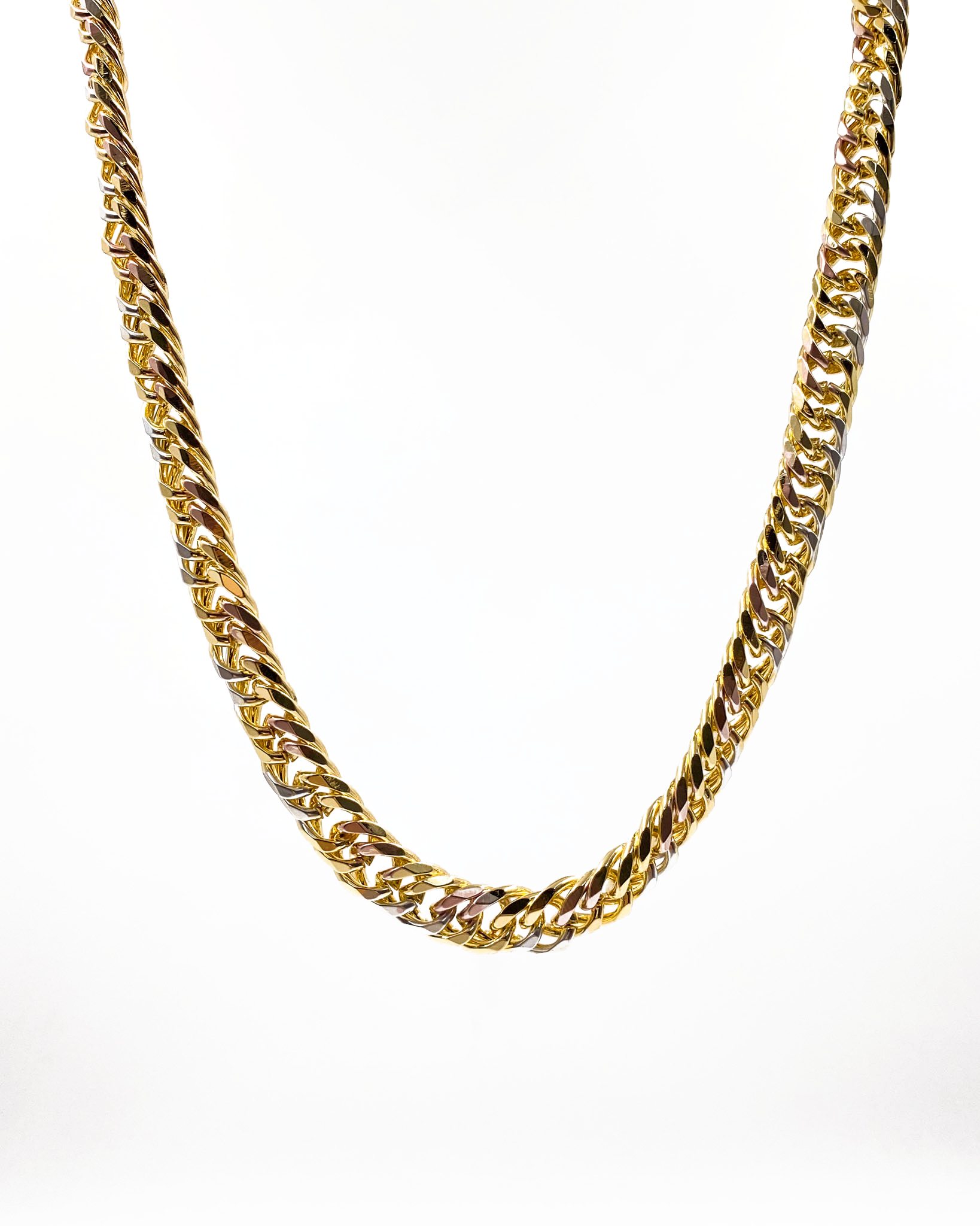 Cadena de eslabones - M8 Oro Laminado