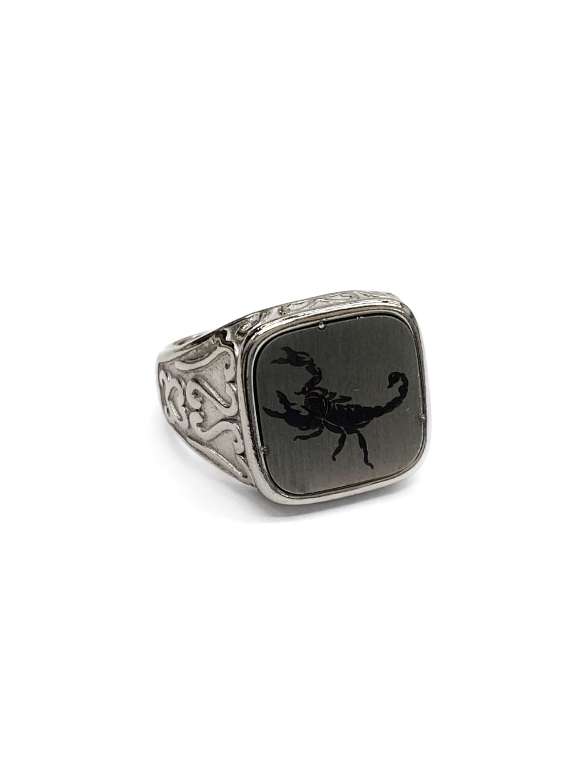 Anillo Dorado y Plateado M14  Acero Inoxidable
