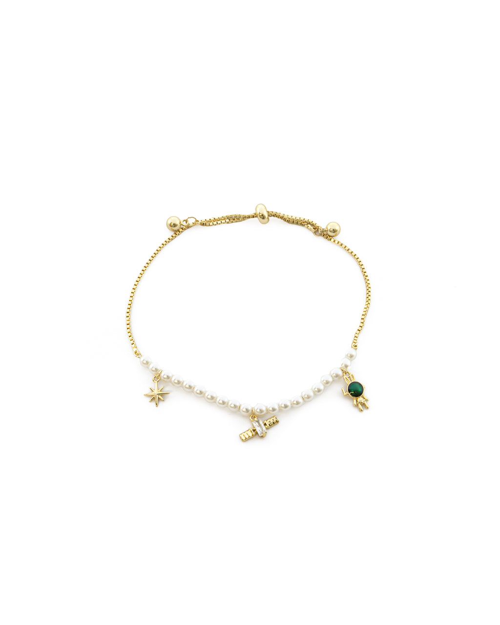 Pulseras Doradas Ansheli M1 - Oro Laminado