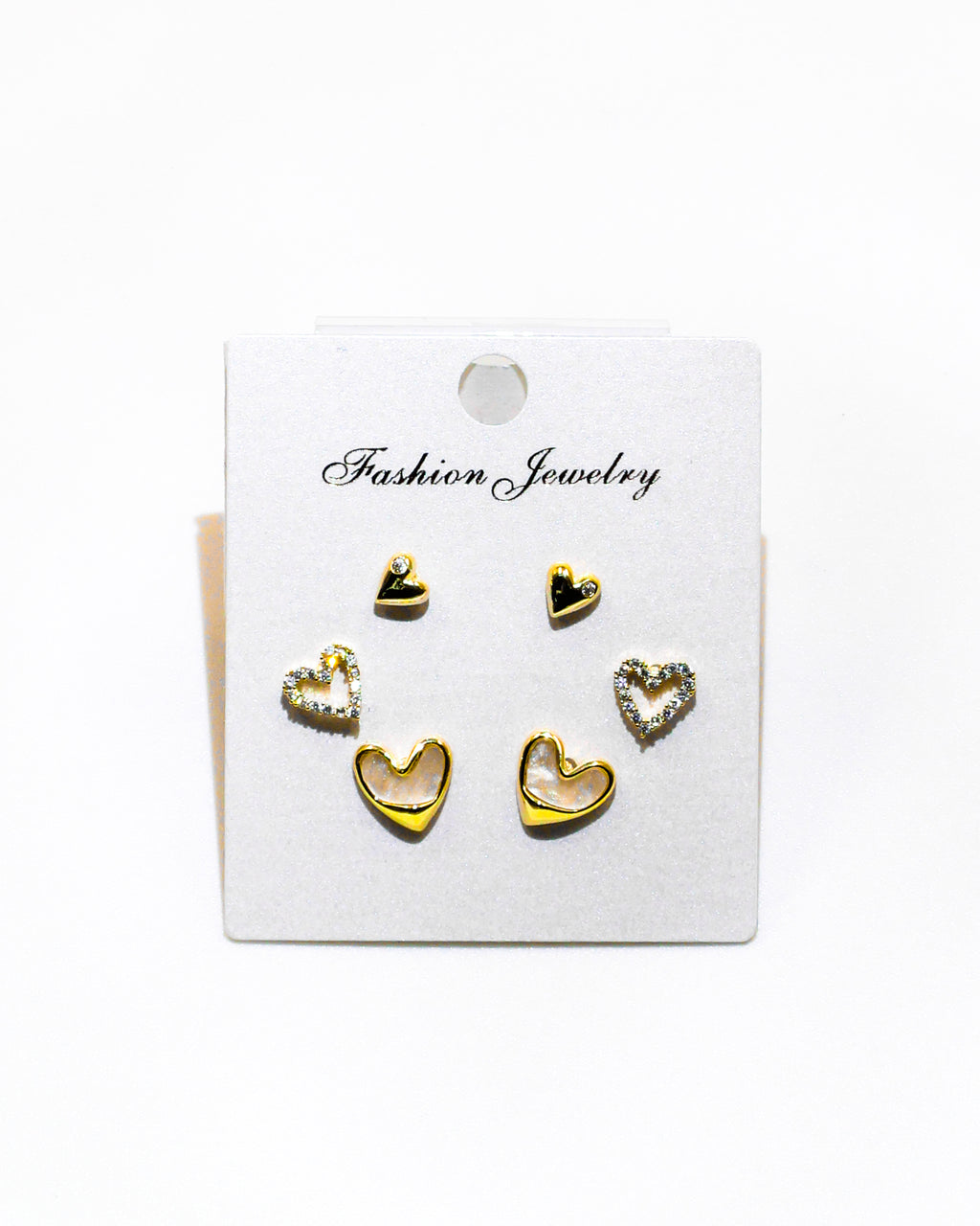 Set Aretes X3 - M7 Oro Laminado